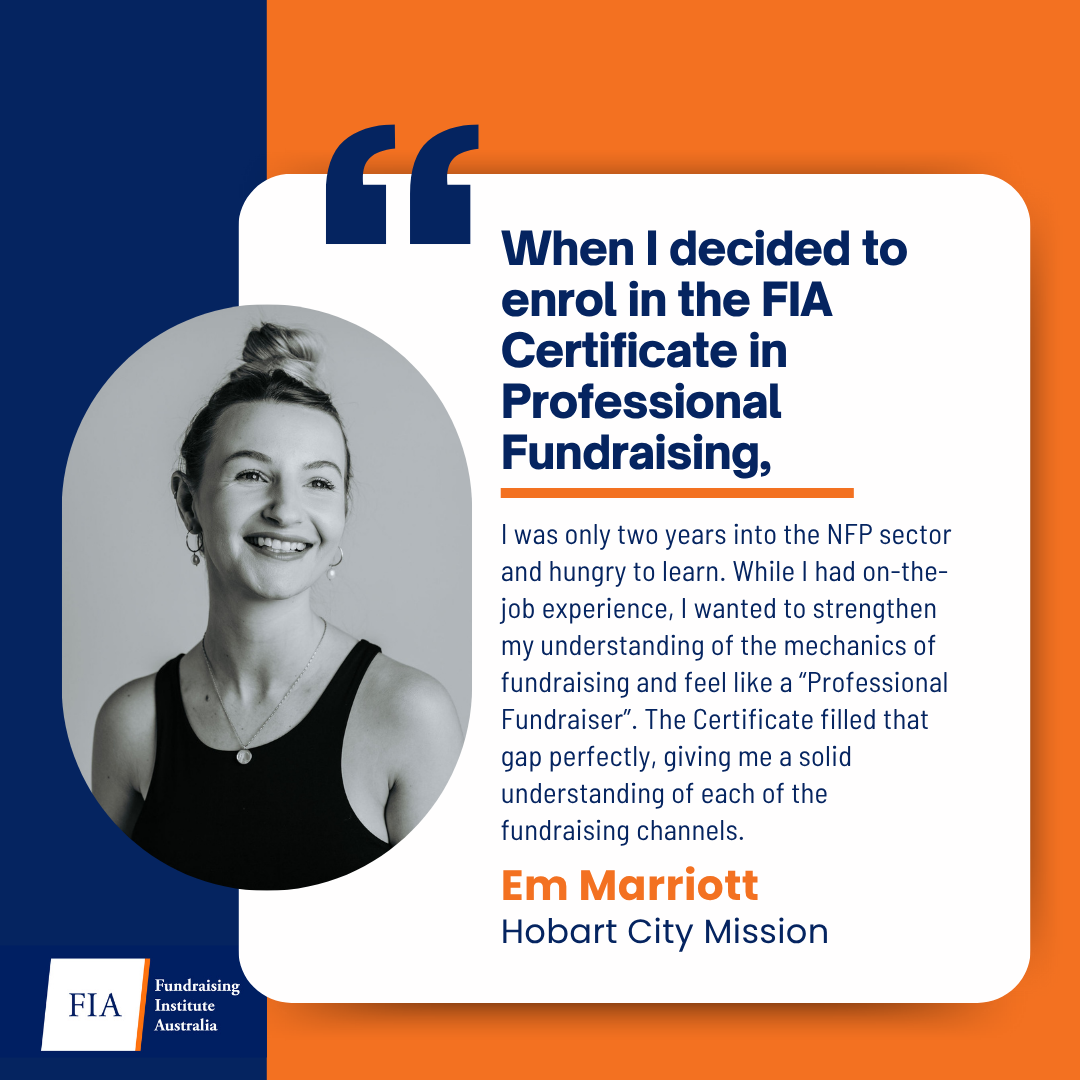 Certificate in Professional Fundraising